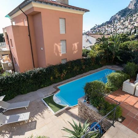 Villa Rocky - Luxury 3Br Apt In Liberty Villa.Pool,Garden,Wifi Roquebrune-Cap-Martin Bagian luar foto