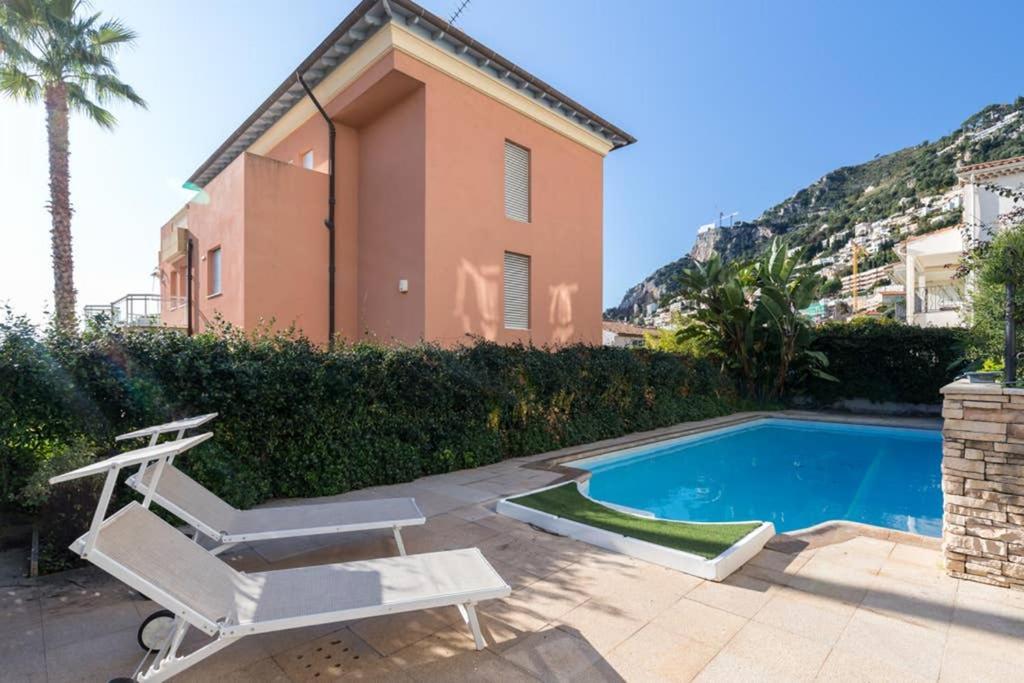 Villa Rocky - Luxury 3Br Apt In Liberty Villa.Pool,Garden,Wifi Roquebrune-Cap-Martin Bagian luar foto