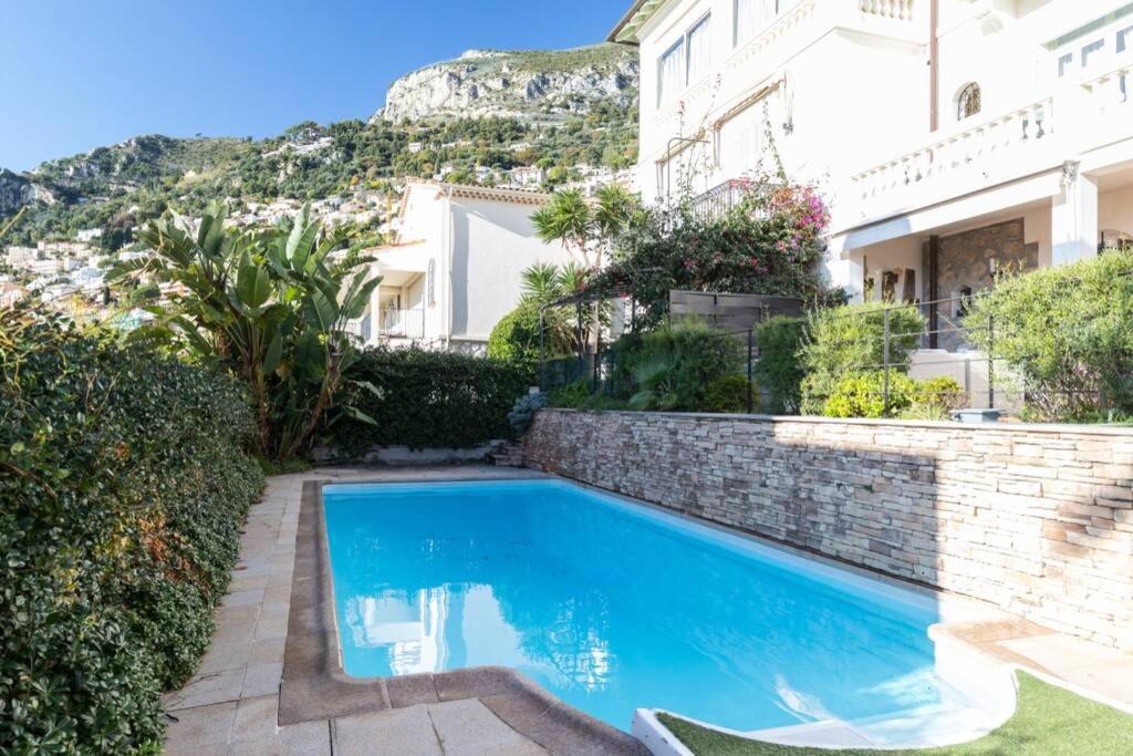 Villa Rocky - Luxury 3Br Apt In Liberty Villa.Pool,Garden,Wifi Roquebrune-Cap-Martin Bagian luar foto