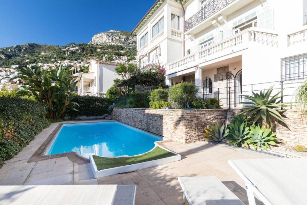 Villa Rocky - Luxury 3Br Apt In Liberty Villa.Pool,Garden,Wifi Roquebrune-Cap-Martin Bagian luar foto